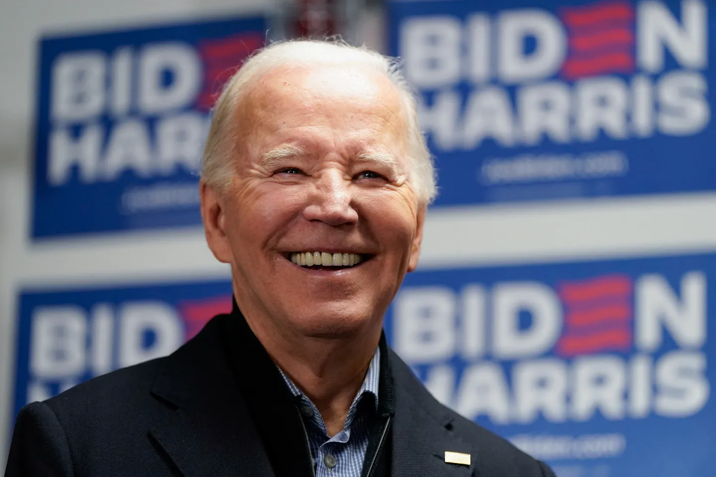 Joe Biden oma kampaaniakontori avamisel Wilmingtonis Delaware osariigis 3. veebruaril 2024.