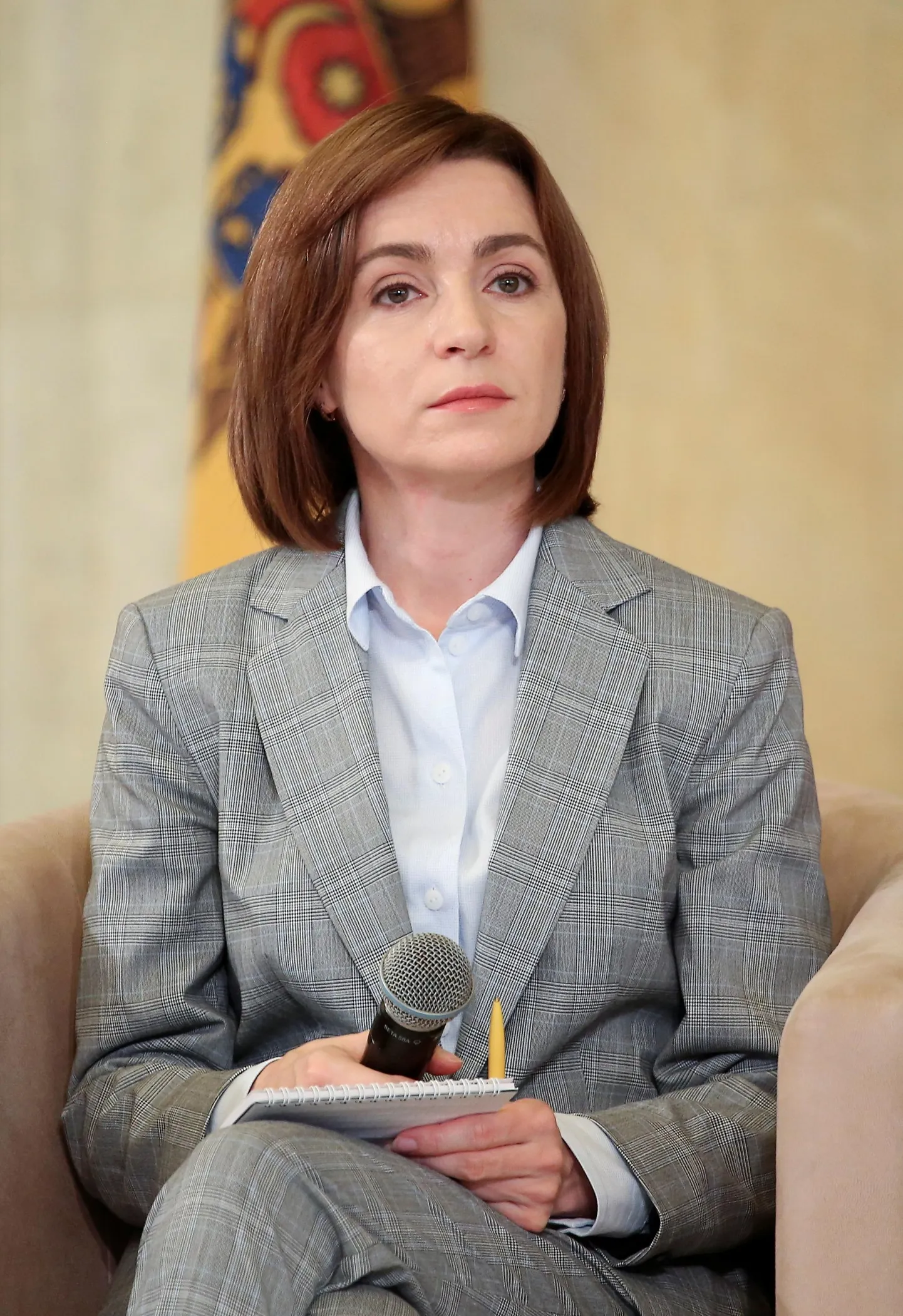 Maia Sandu. FOTO: Vladislav Culiomza/Reuters
