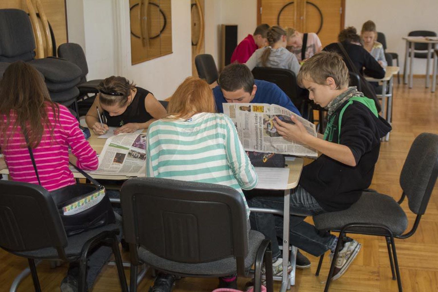 Viljandi Paalalinna kooli kogunes peaaegu 80 kuuenda klassi õpilast kogu maakonnast.