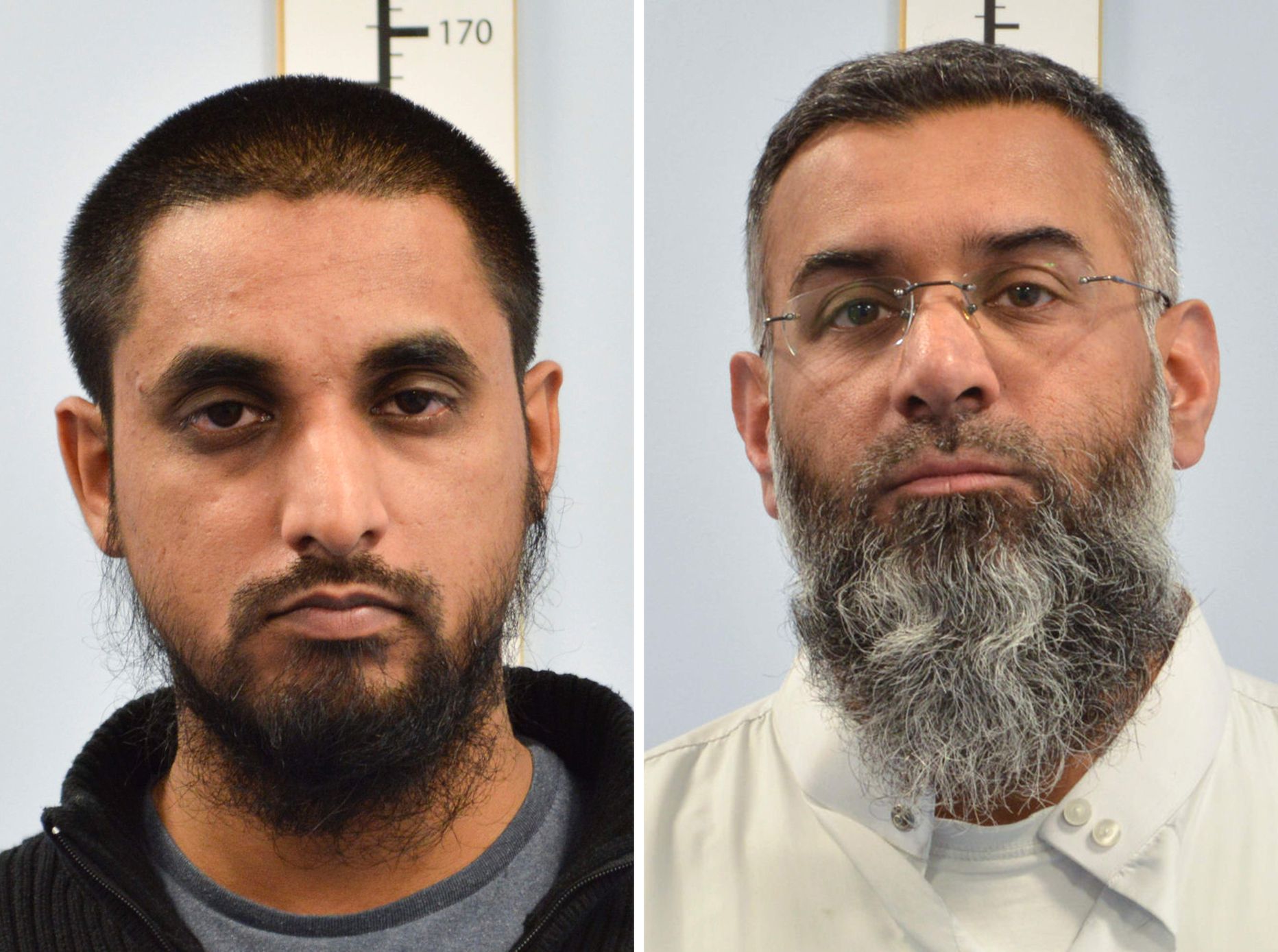 Mohammed Mizanur Rahmani ja Anjem Choudary (paremal).