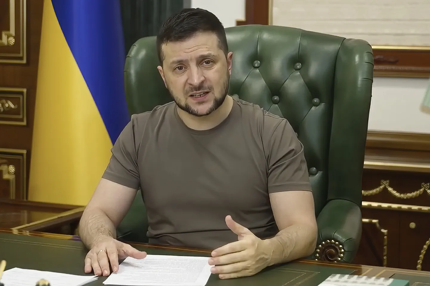 Ukrainas prezidents Volodimirs Zelenskis.
