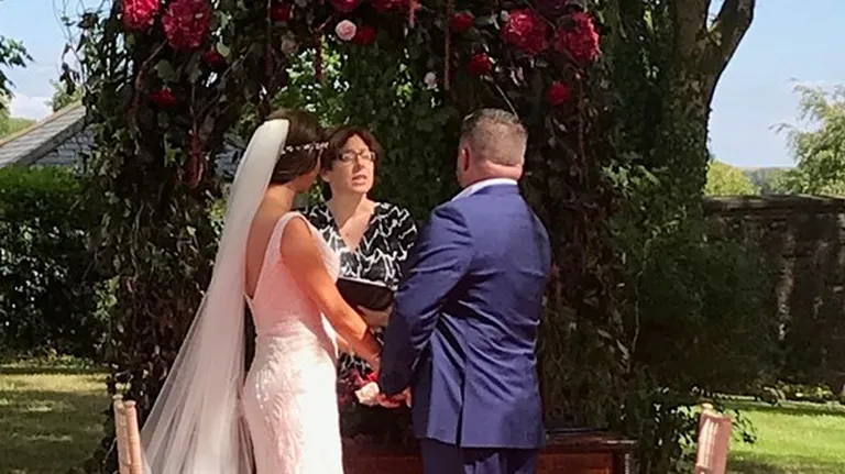 Brian O’Callaghan-Westropp ja ta naine Zoe Holohan