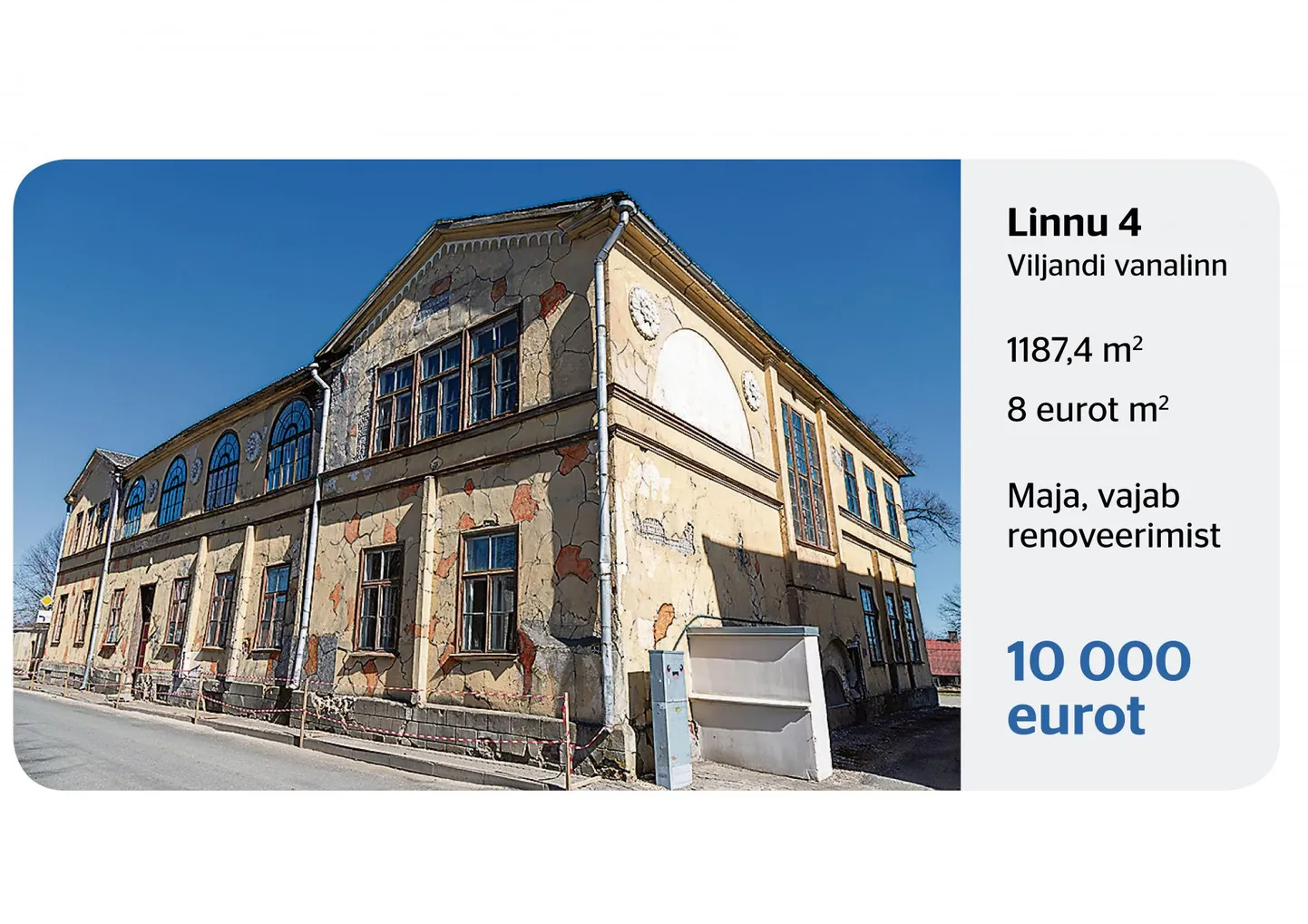 Linnu tänav 4 majale on tekkinud uus ostuhuviline.