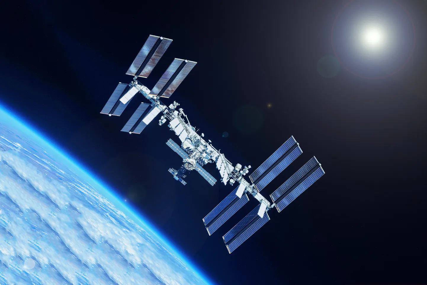 Rahvusvaheline kosmosejaam (International Space Station – ISS).