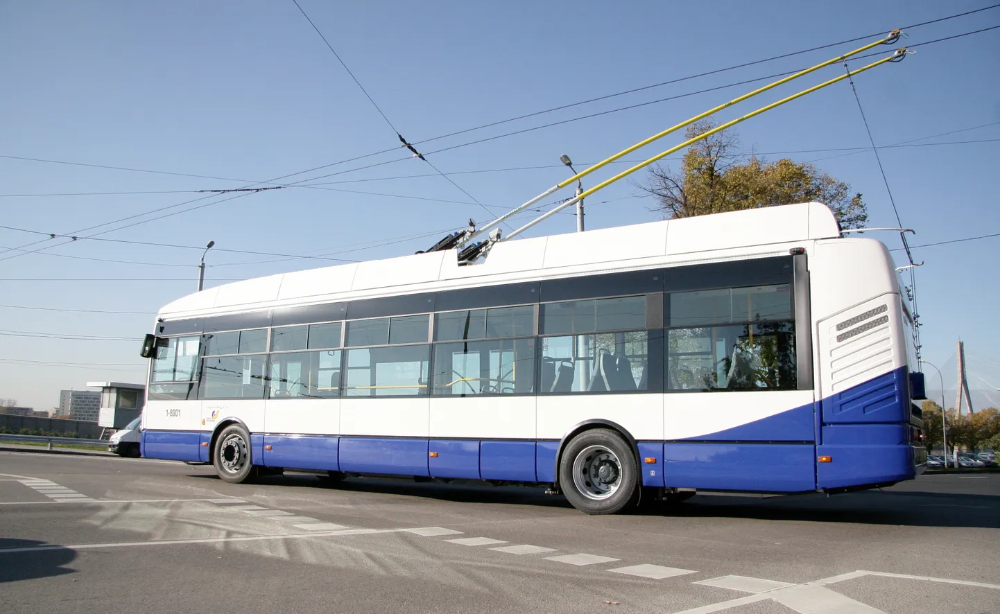 Trolejbuss. Ilustratīvs foto.