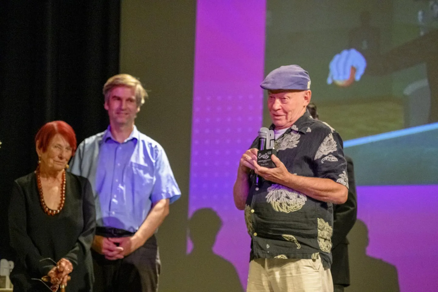 Priit Pärn pälvis Emile'i auhindade jagamisel elutööpreemia.
