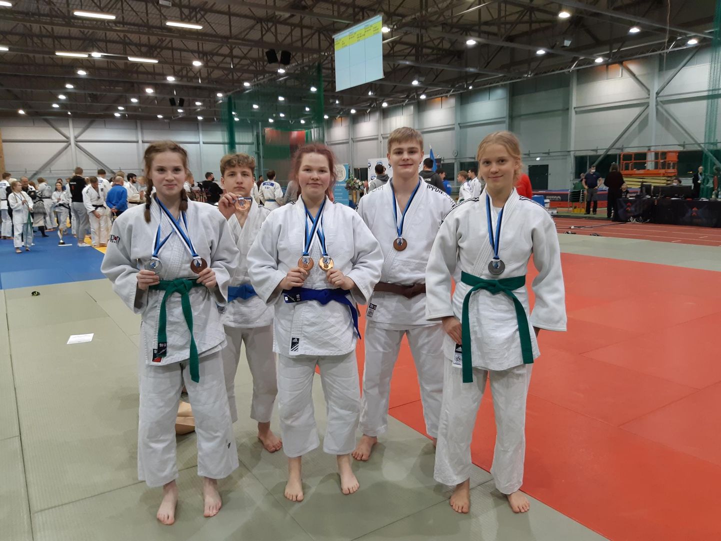 Pärnumaa judokad tõid Eesti meistrivõistlustelt seitse medalit.