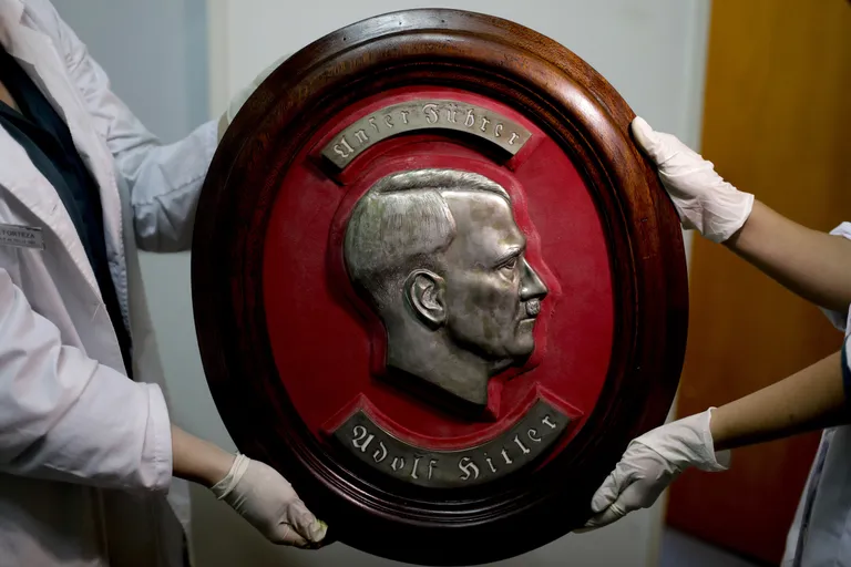 Adolf Hitlerit kujutav seinapilt / AFP/Scanpix