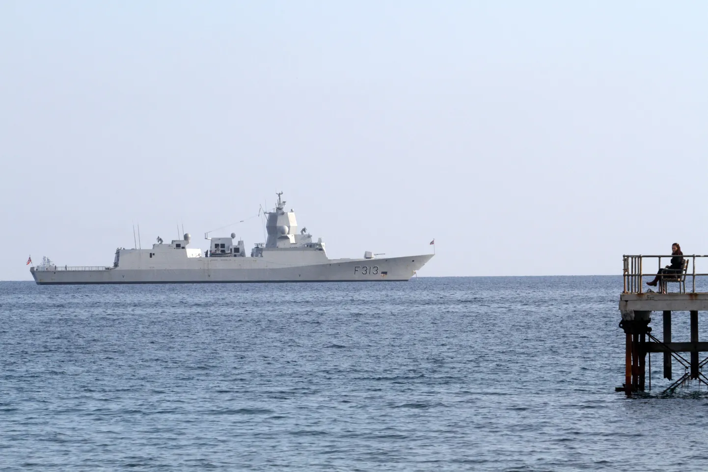Fregatt Helge Ingstad.