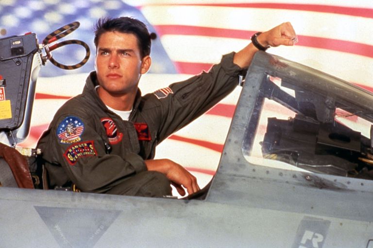 Tom Cruise 1986. aasta filmis «Top Gun»