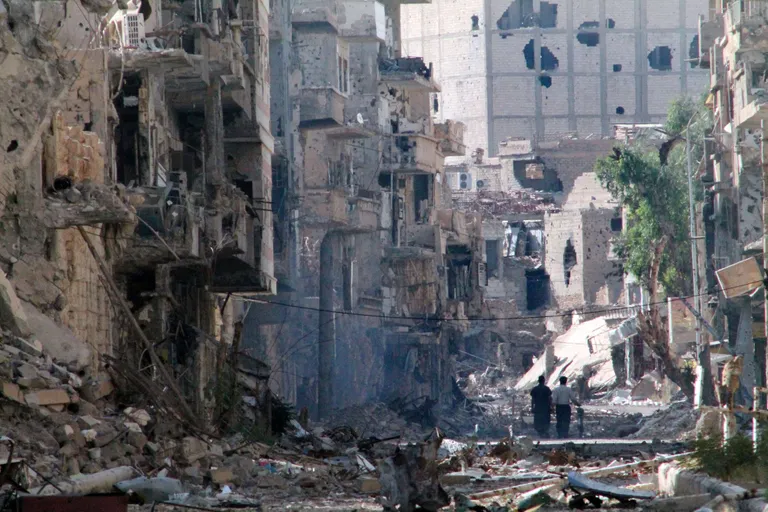 FOTO: Deir Ezzor. FOTO: AHMAD ABOUD/AFP/Scanpix