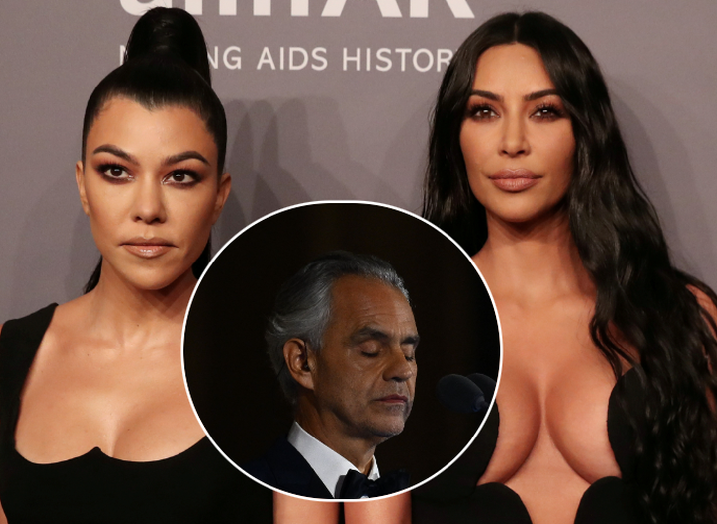 Itaalia ooperilaulja Andrea Bocelli kommenteerib Kim ja Kourtney Kardashiani tüli.