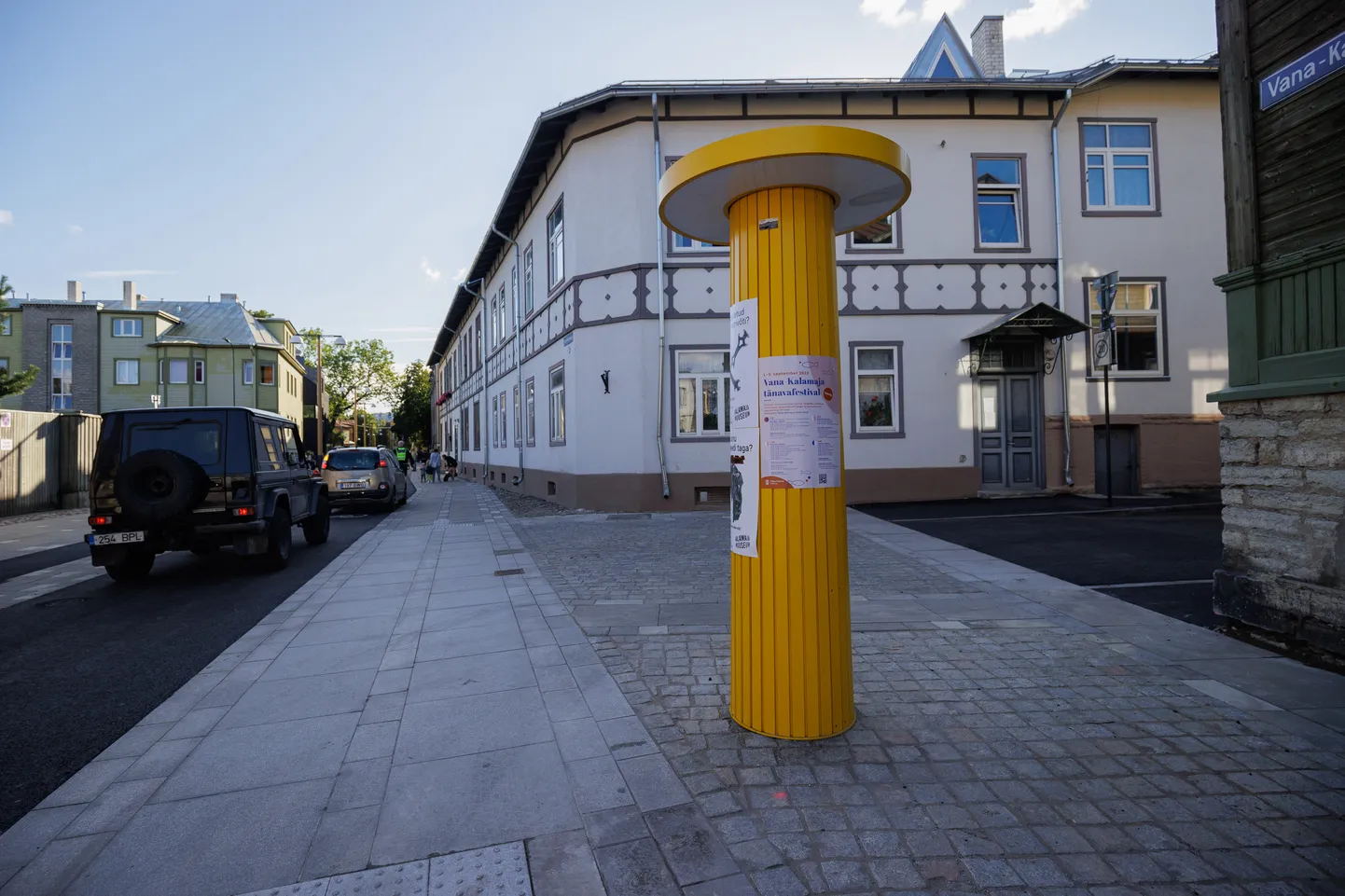 Tänav Kalamajas. Foto on illustreeriv.