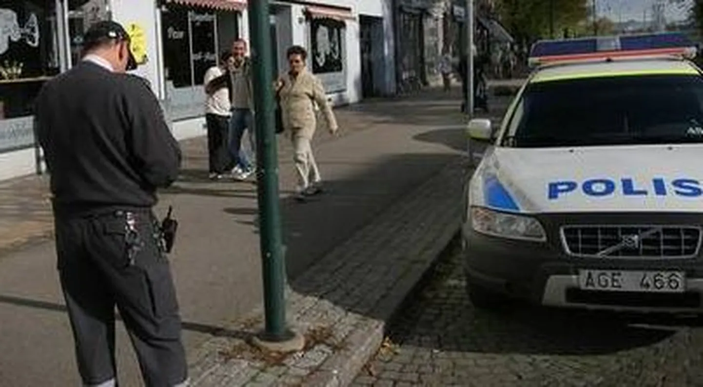 Parkimiskontrolör tegi politseinikele parkimistrahvi
