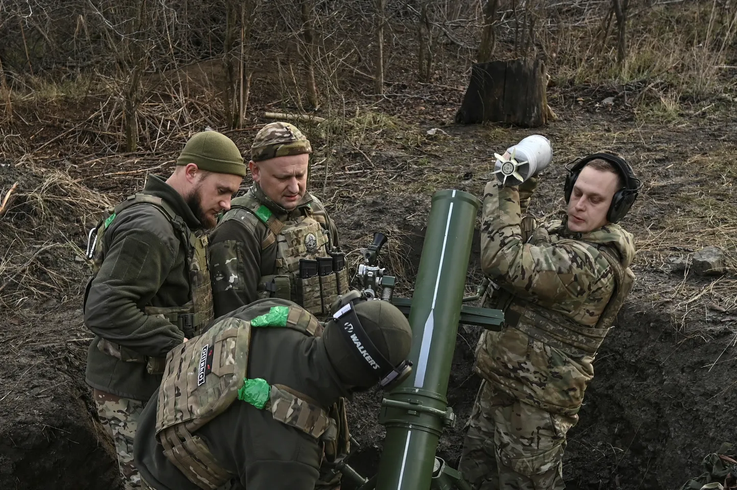 Ukraina sõdurid.