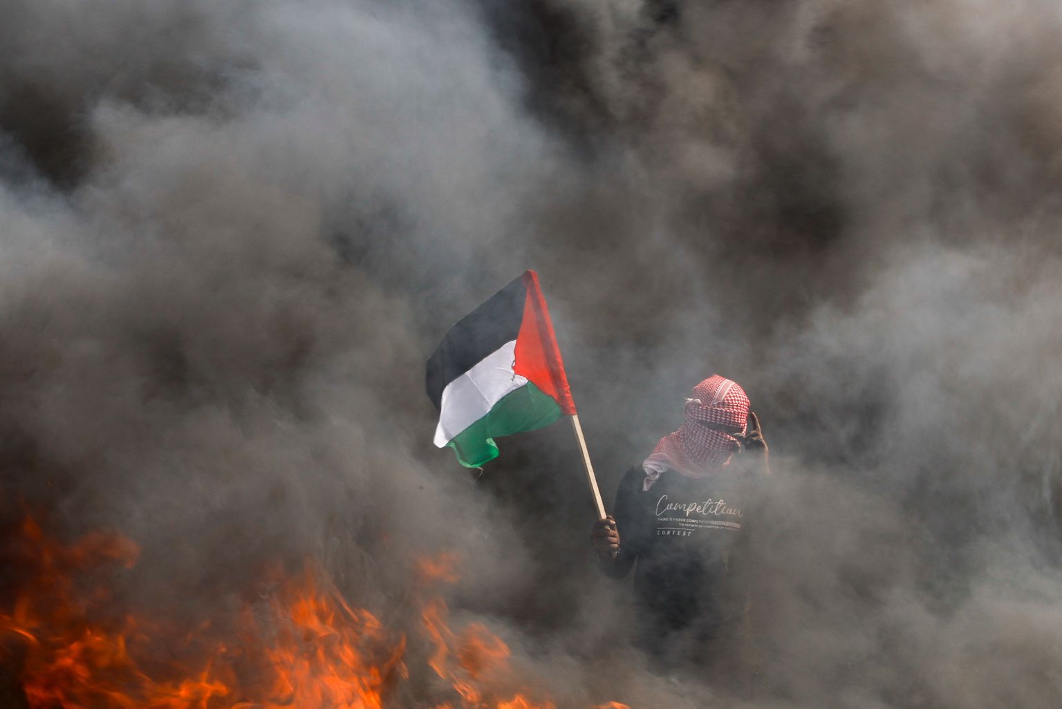 Gazas avaldati protesti Iisraeli ja Palestiina ametnike kõneluste vastu Egiptuses.