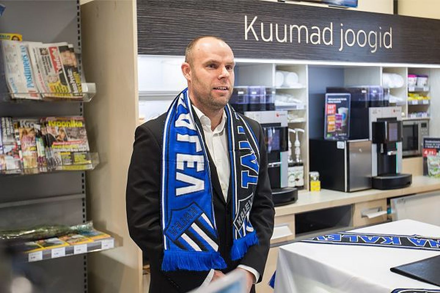 Jalgpalliklubi Tallinna Kalevi spordidirektor Joel Lindpere.