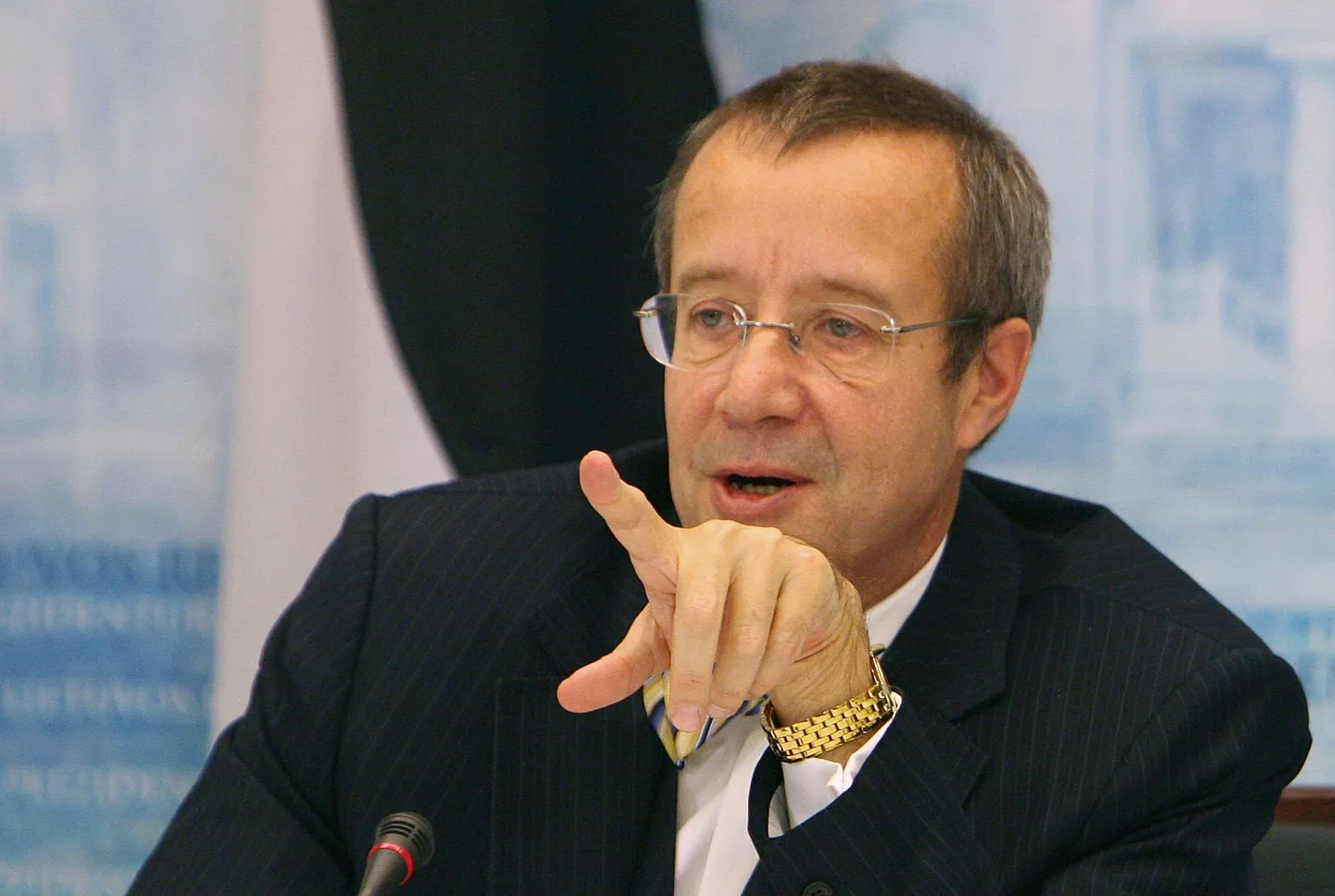 Президент Эстонии Тоомас Хендрик Ильвес