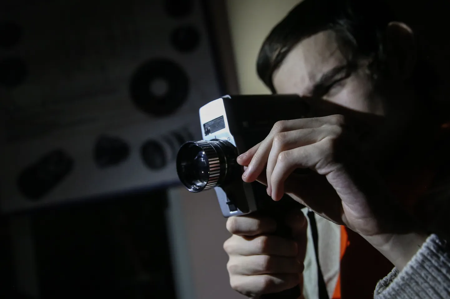 Videokaamera.