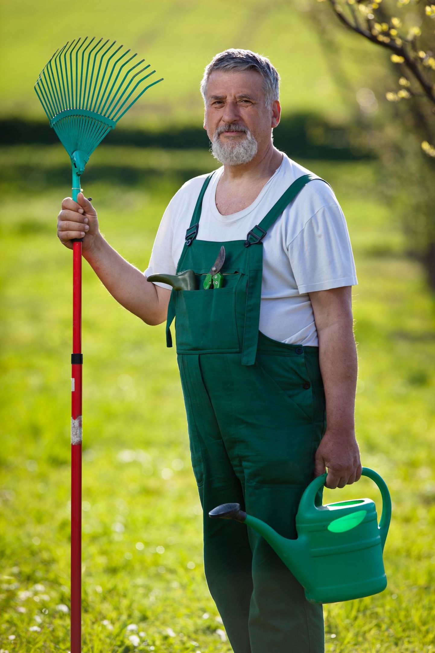 Üks Saksamaa aiandusühistu arvab, et aialapi hooldamiseks on kindlasti meesterahvast vaja.