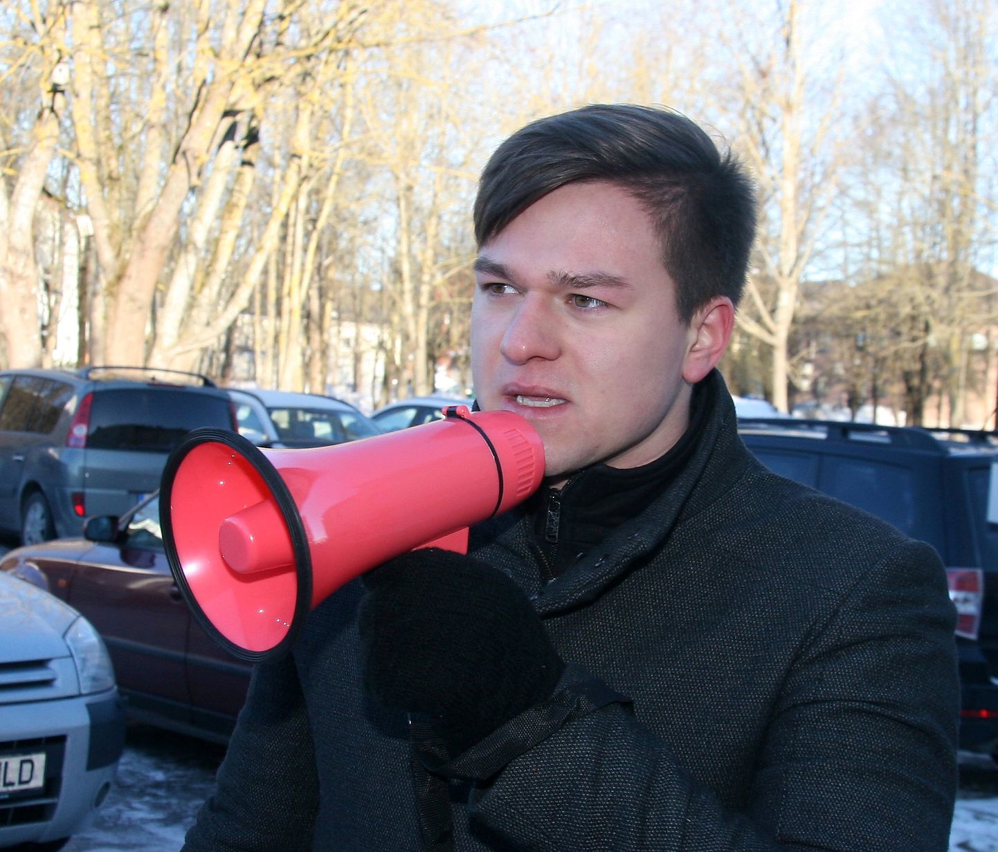 Pavel Prokopenko oli  tänavu veebruaris toimunud Jõhvi võimude vastaste meeleavalduse peakorraldaja.