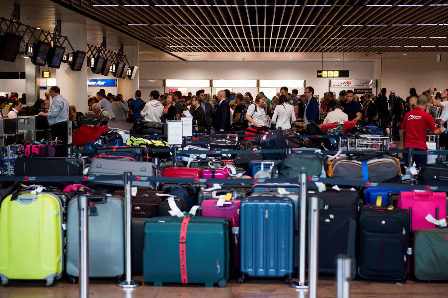 Reisjate pagas Brüsseli rahvusvahelises lennujaamas.