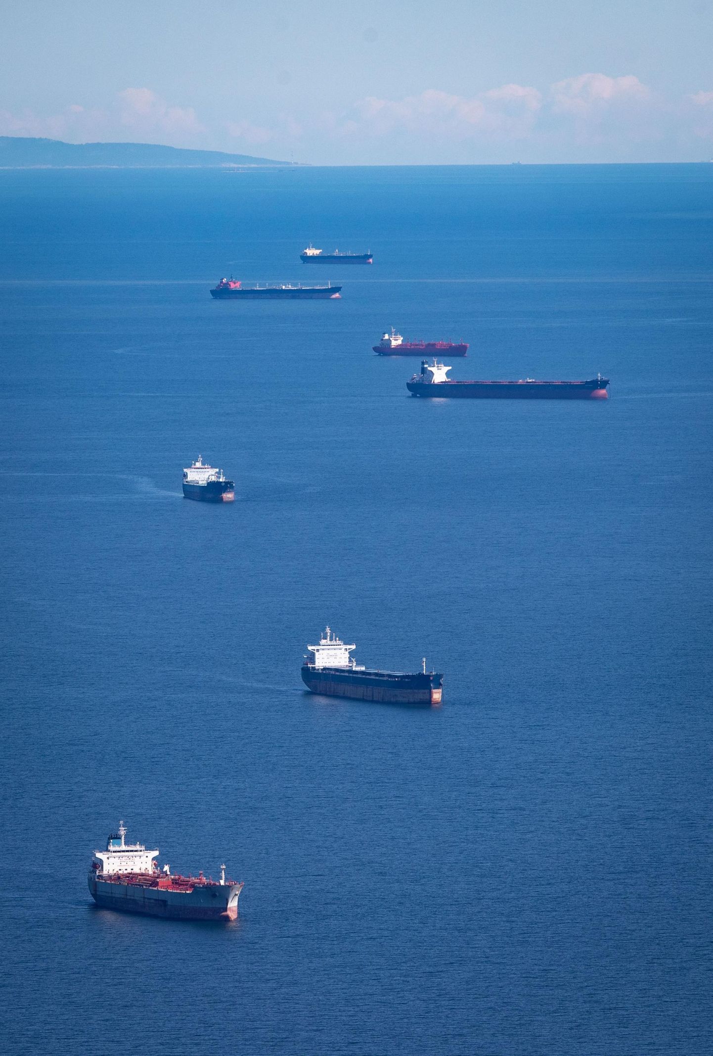 An unofficial anchorage area for tankers and cargo ships waiting to enter Russian ports in the part of the Gulf of Finland that is part of the Estonian economic zone.