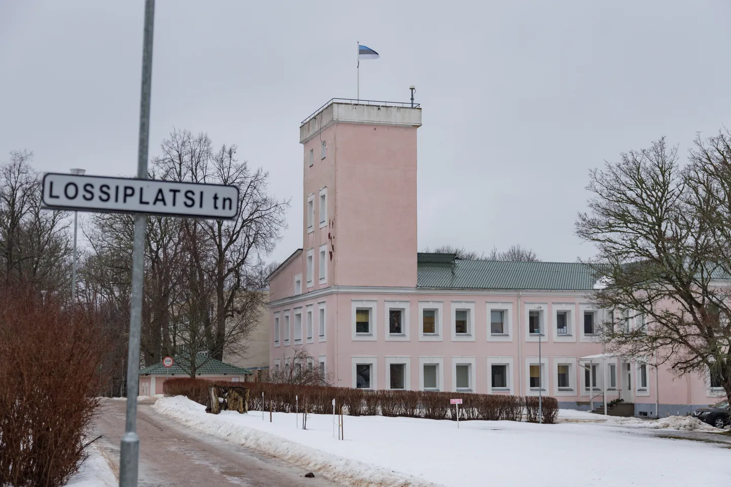 31.01.2024, Toila
Toila gümnaasiumi hoone.
Foto Mihkel Maripuu, Postimees