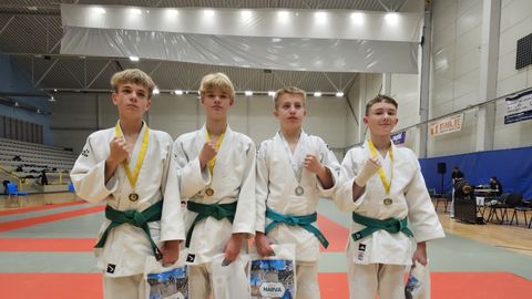 Judokad võitsid kamaluga medaleid