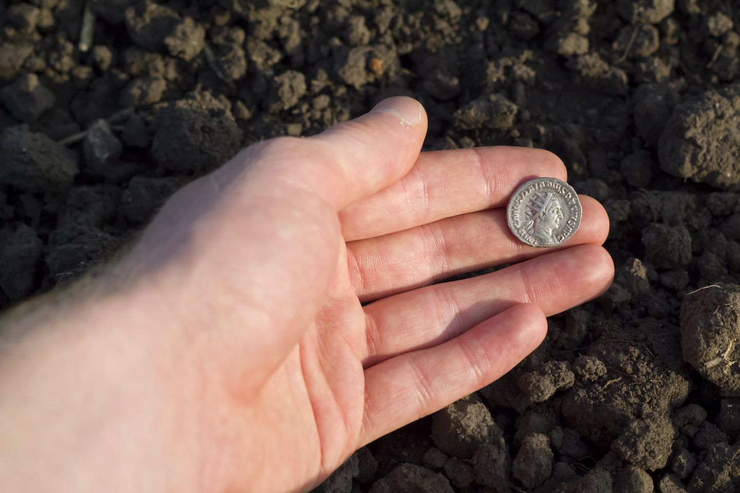 Vana-Rooma münt. Pilt on illustreeriv