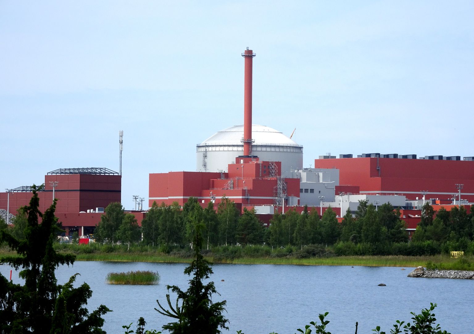 Olkiluoto tuumaelektrijaama kolmas reaktor.