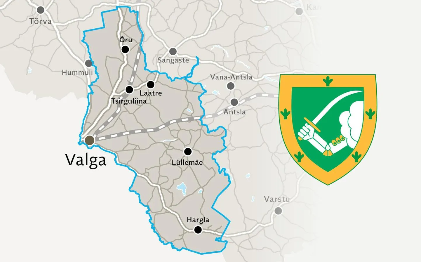 Valga vald.