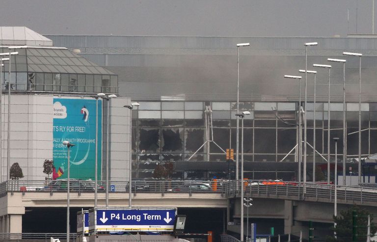 Brüsseli lennujaam pärast terrorirünnakut. Foto: Scanpix
