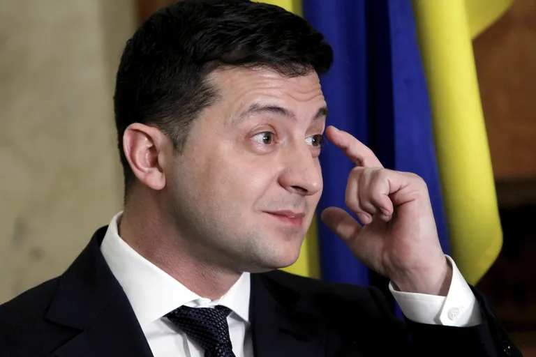 Ukraina president Volodõmõr Zelenskõi külastas 26. novembril 2019 Eestit ja kohtus Eesti presidendi Kersti Kaljulaidiga