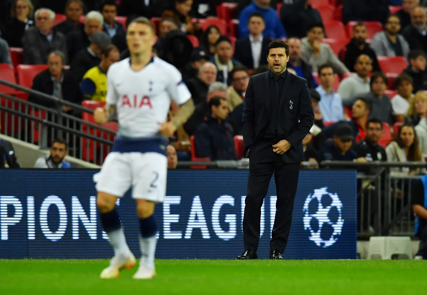 Mauricio Pochettino oma sangareid juhendamas.