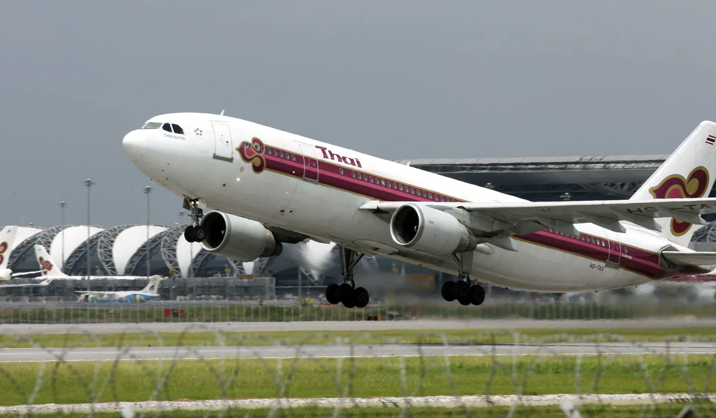 Thai Airwaysi lennuk.