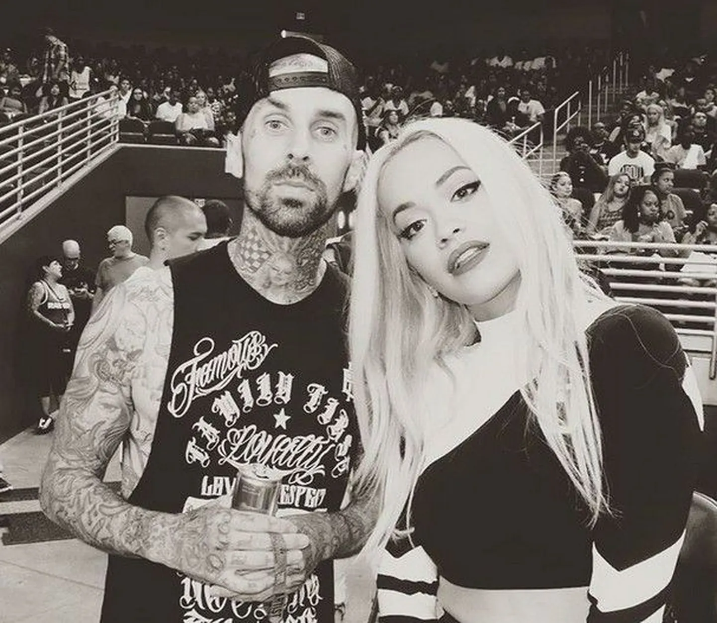 Rita Ora ja Travis Barker l