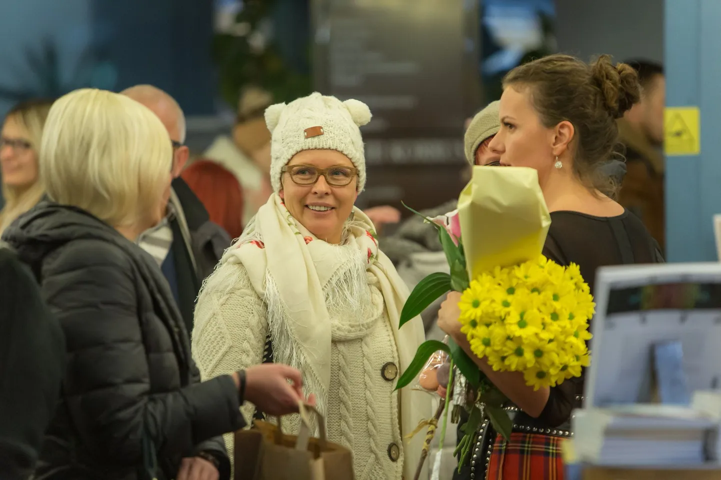 Igor Mang uue raamatu esitlus Viru Keskuses. Evelin Ilves