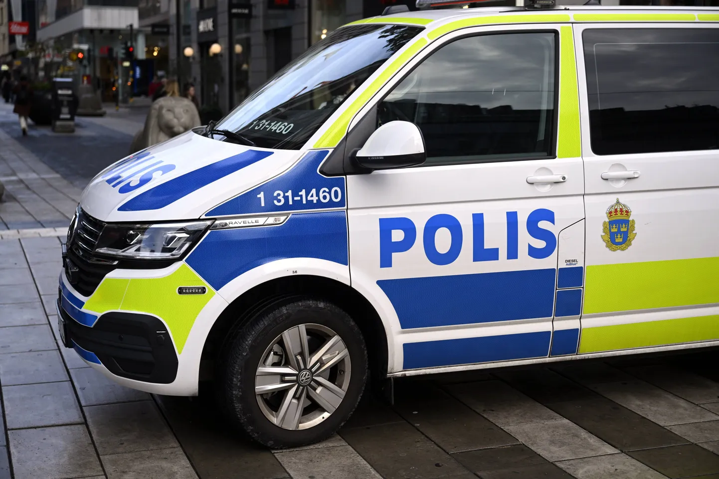 Полиция Стокгольма.