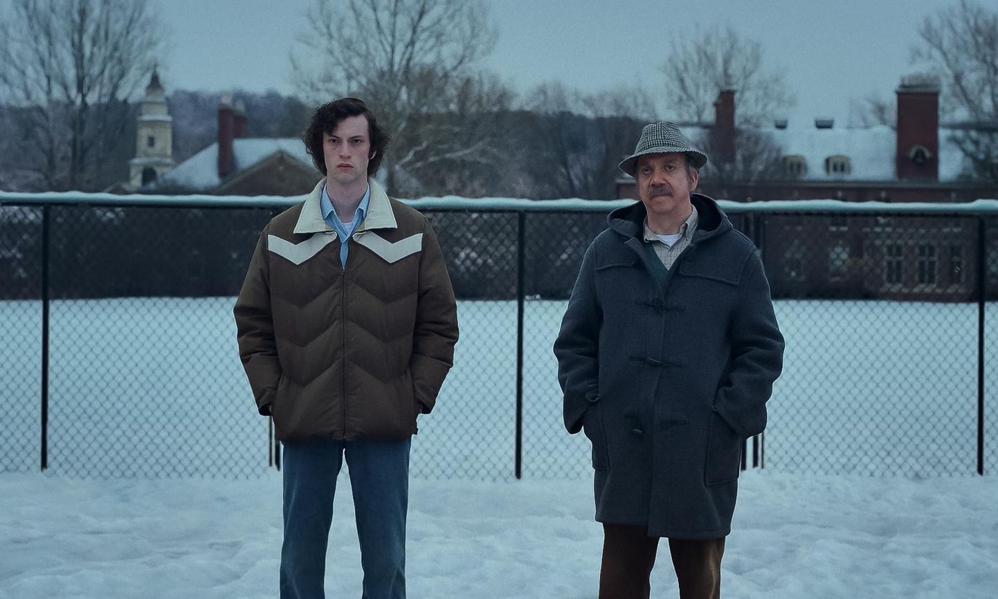 Доминик Сесса (слева) и оскароносный Пол Джаматти образуют непревзойденный тандем в фильме «Оставленные».