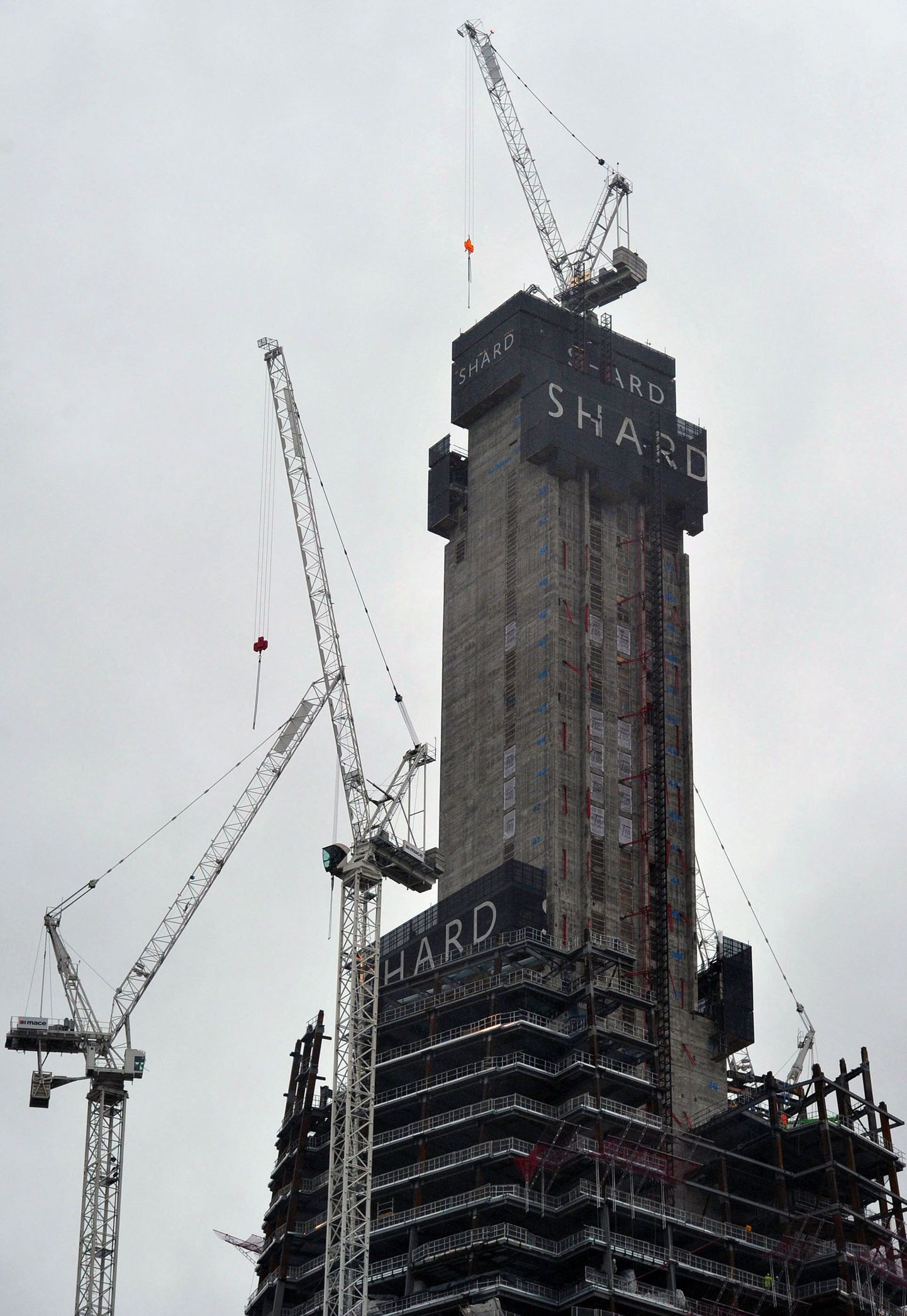 Londonisse kerkiv uus pilvelõhkuja The Shard
