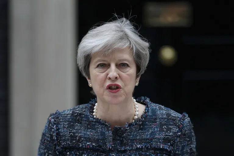 Briti peaminister Theresa May.