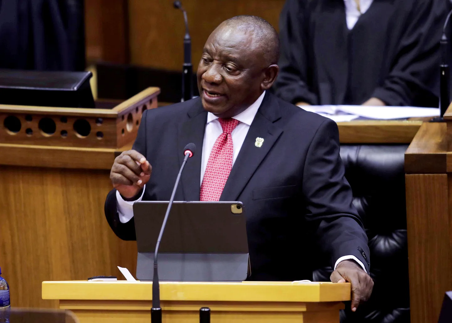 Cyril Ramaphosa.