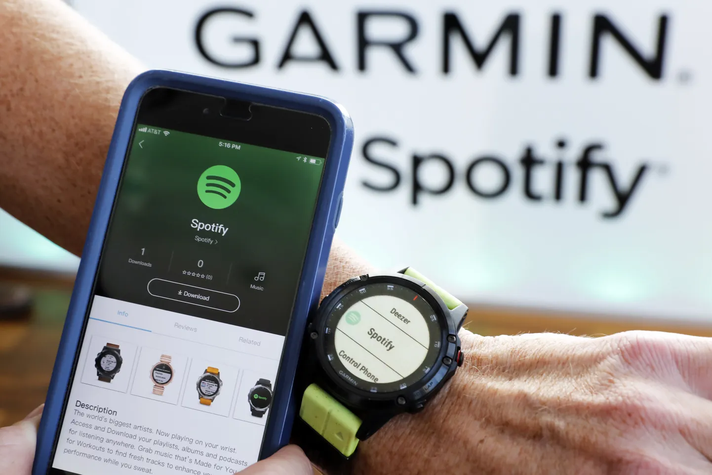 Garmini nutikell Garmin fenix 5 Plus.