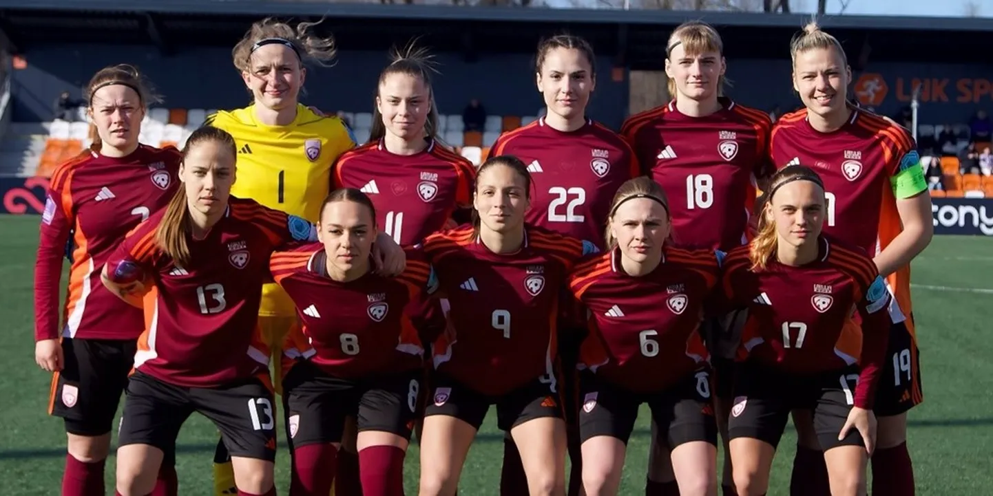 Latvijas sieviešu futbola izlase