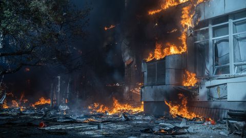 Ukraina pealinnas kärgatas taas mitu tugevat plahvatust