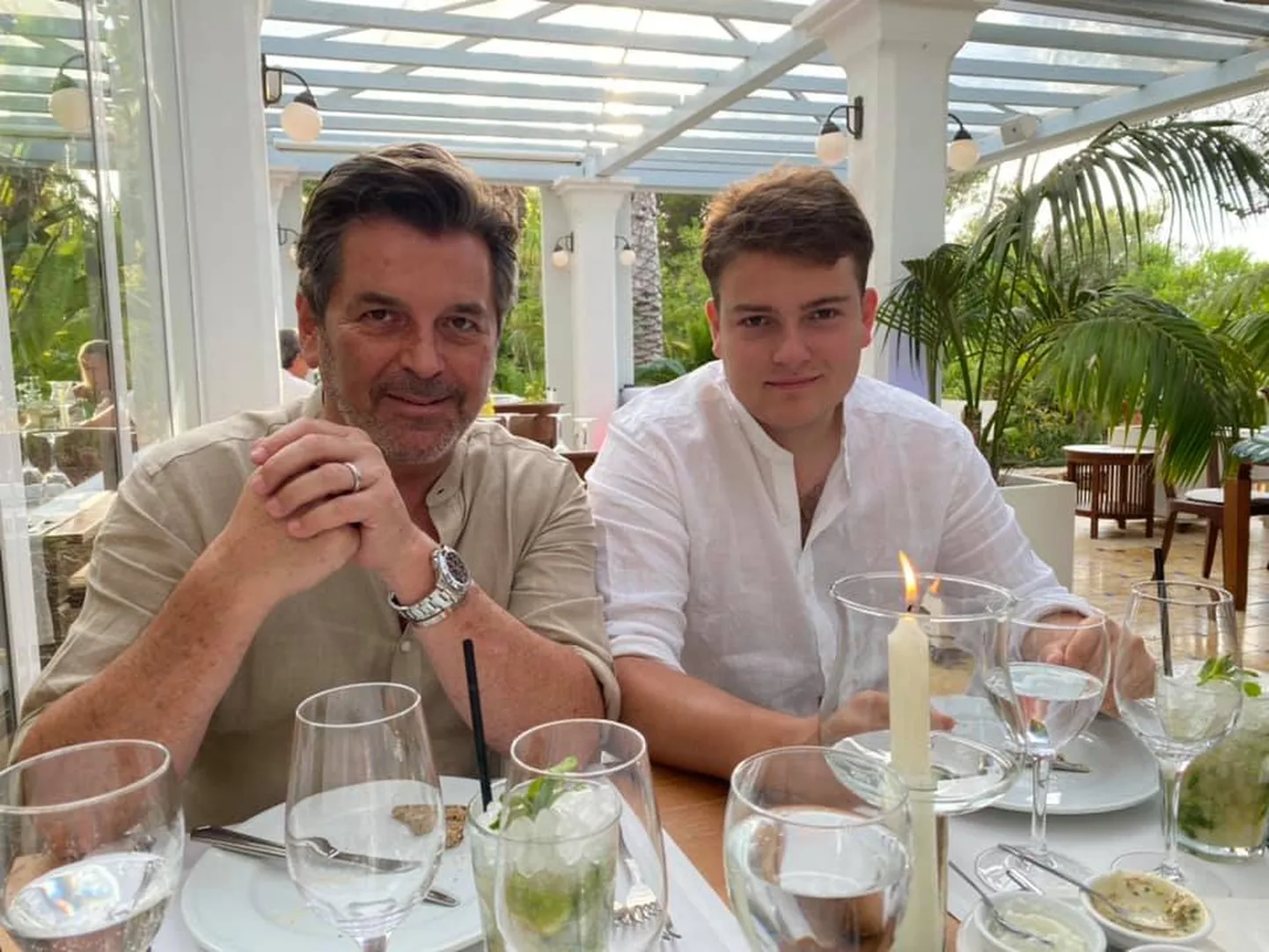 Thomas Anders pojaga.