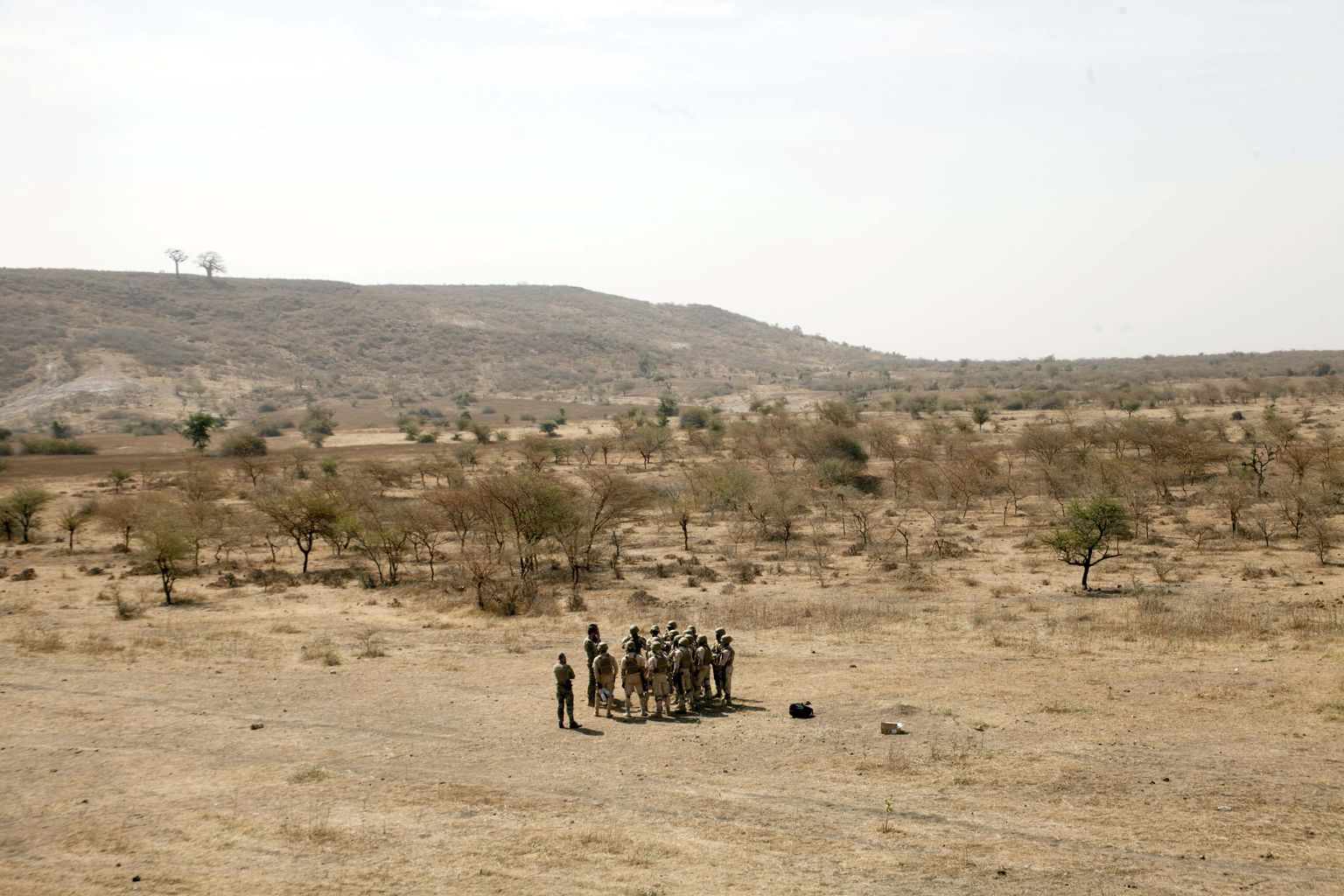 Burkina Faso sõjaväelased ühisõppusel Hollandi eriväelastega.