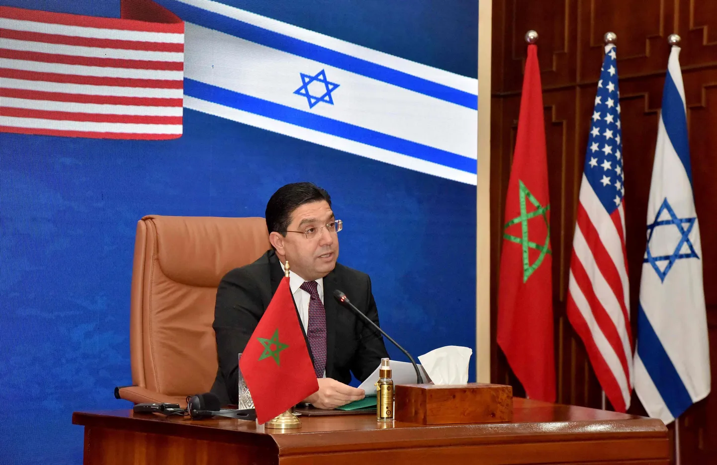 Maroko välisminister Nasser Bourita