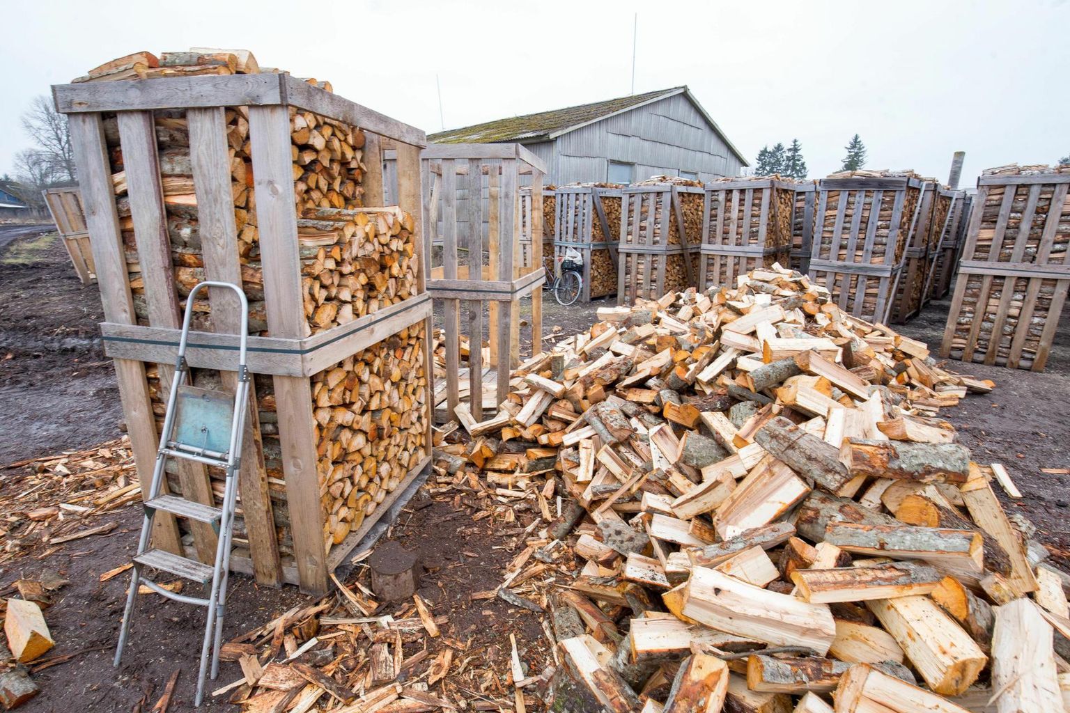 Juhitavat soojusenergiat saab väiksemale kogukonnale piisavas koguses hõlpsalt näiteks biomassist.
